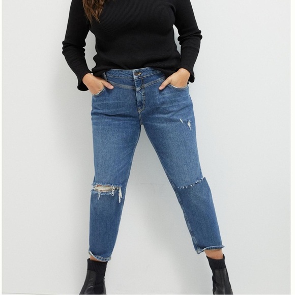 Pilcro Anthropologie Women's Ultra High Rise Slim Straight Jeans - Picture 5 of 10